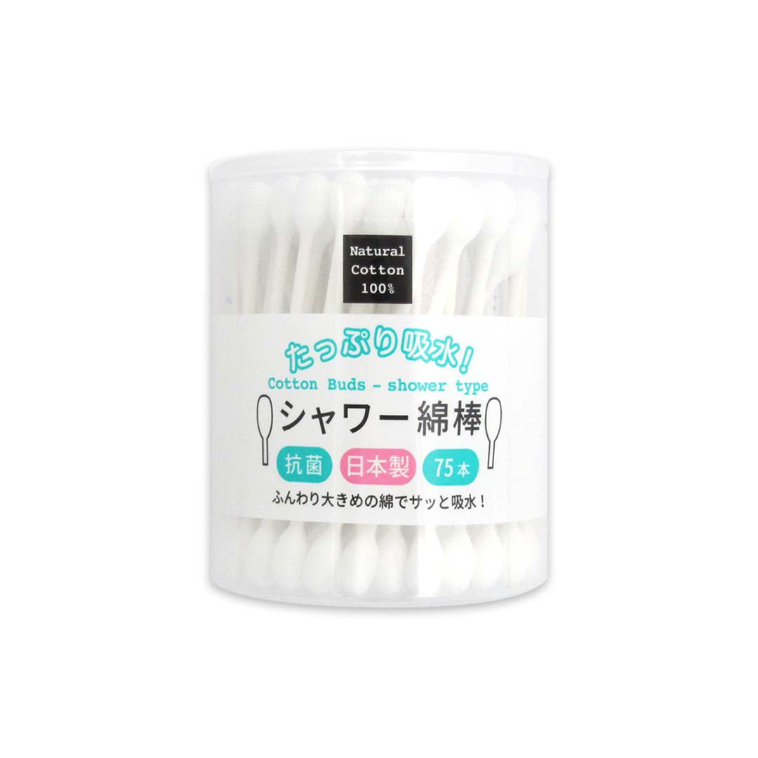 シャワー綿棒 75本（20個入り）